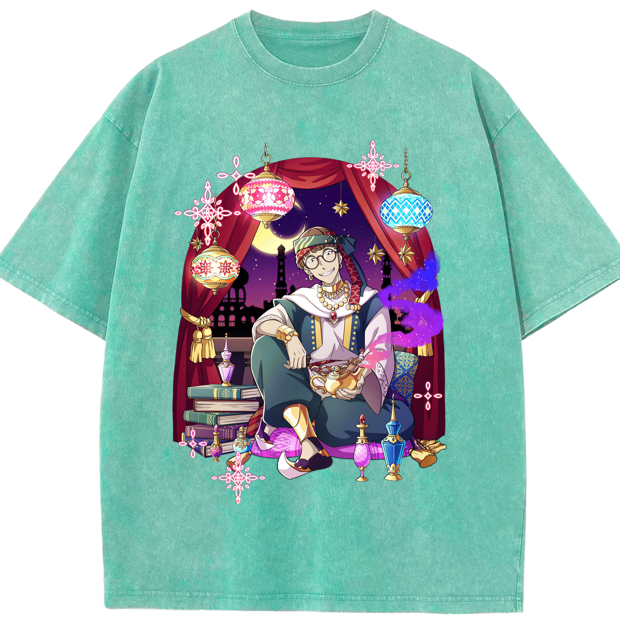 （画像用） 文豪ストレイドッグス Bungo Stray Dogs 綿100% ヴィンテージ風 半袖Tシャツ（フロントプリント）